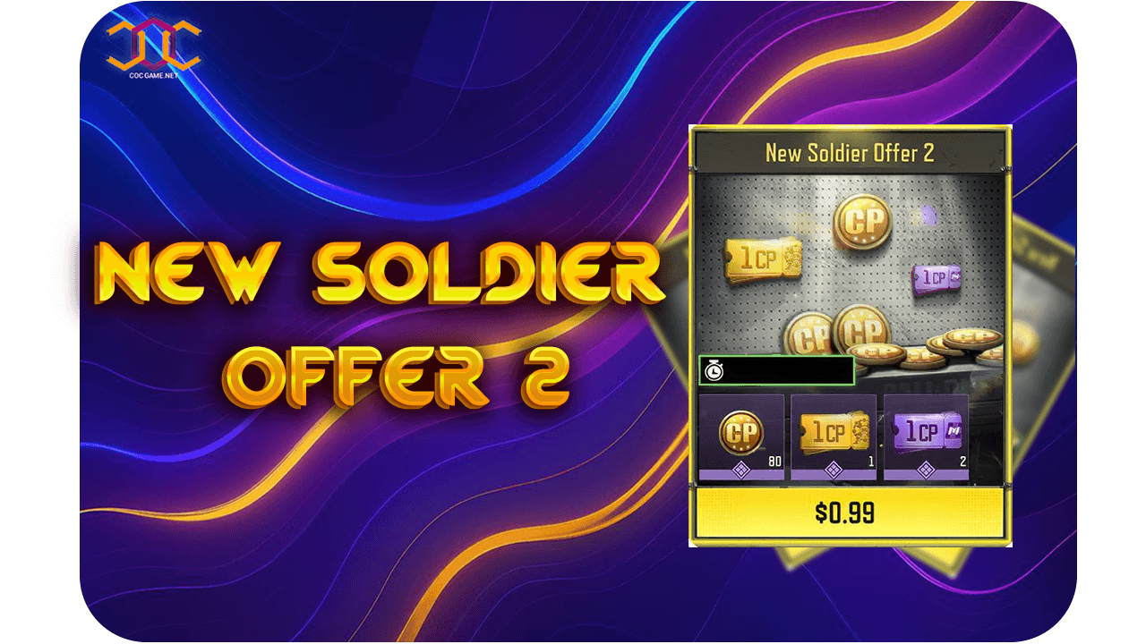 تصویر محصول خرید آفر New Soldier Offer 2 کالاف دیوتی –موبایل ⚡