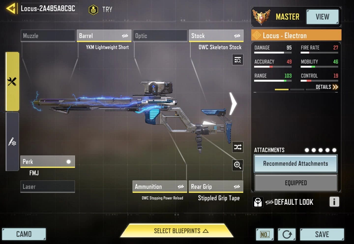 اتچمنت Locus برای مولتی‌پلیر کالاف دیوتی موبایل