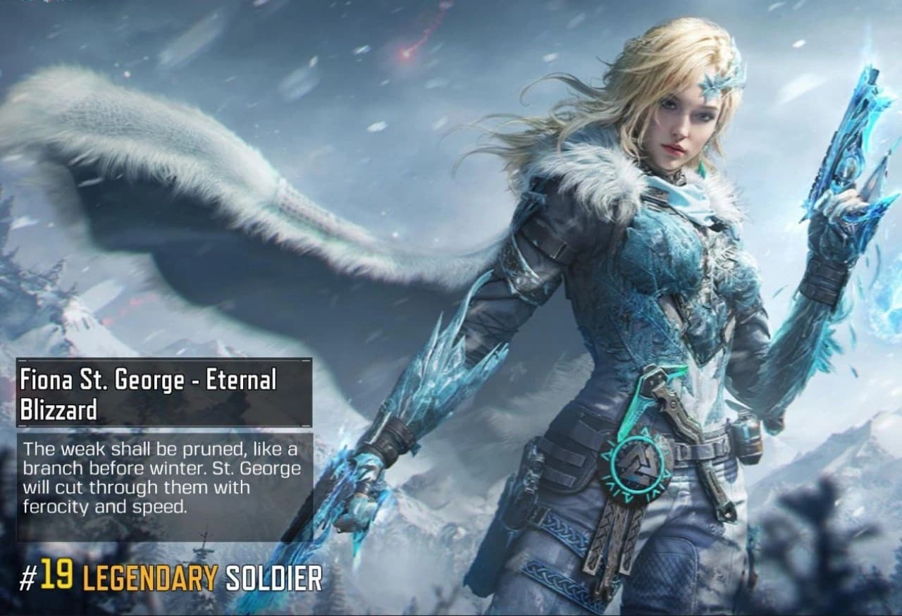 اسکین Fiona St. George – Eternal جمعه این هفته وارد کالاف موبایل می‌شود ❄️🔥