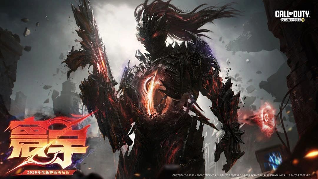 پوستر رسمی کاراکتر میثیک Lazarus در نسخه چینی کالاف موبایل منتشر شد 🔥