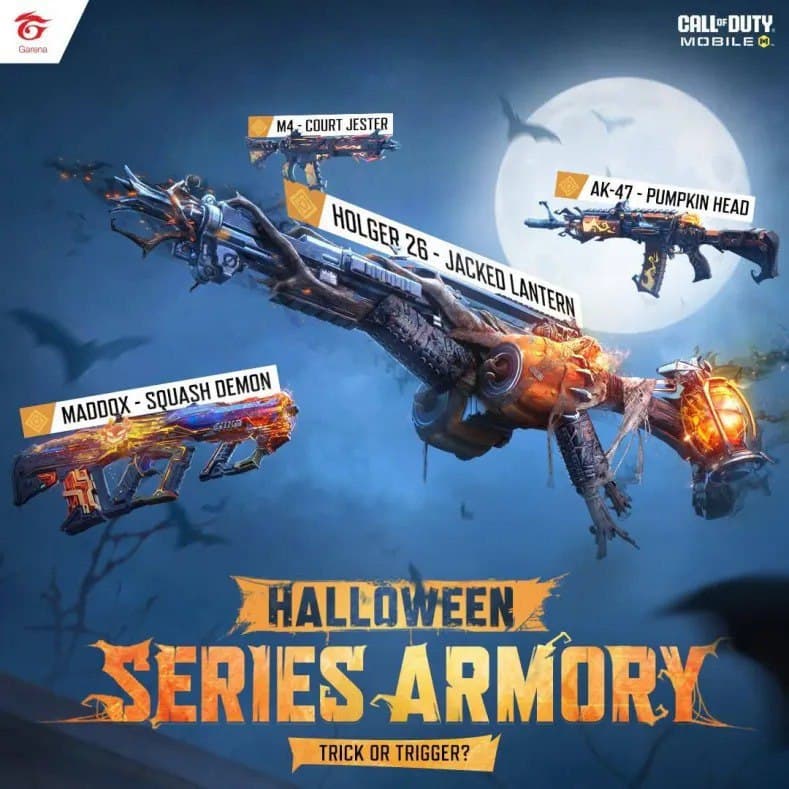 آرموری هالووین کالاف دیوتی موبایل از هفته آینده فعال میشود | آماده شوید برای اسکینهای ترسناک!