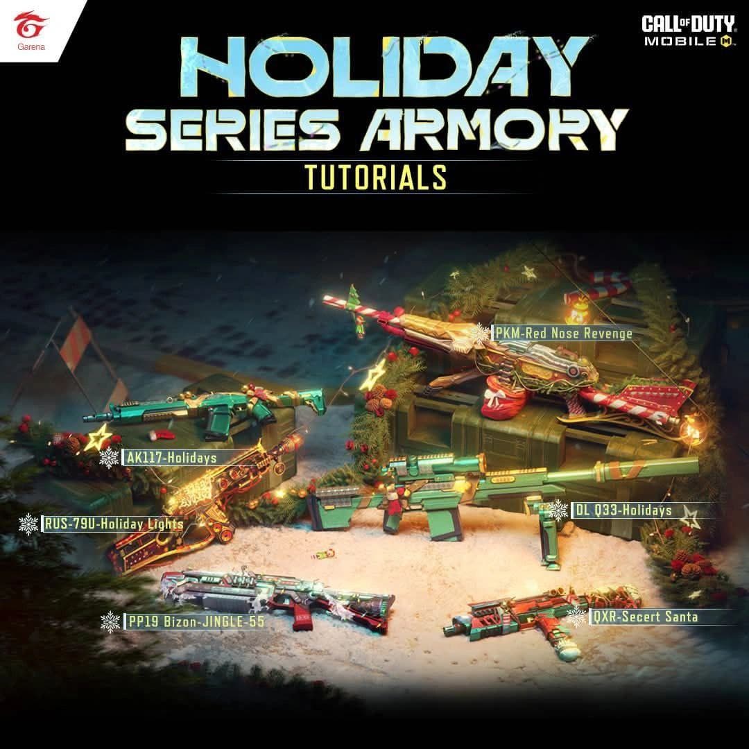 بازگشت آرموری سری هالیدی در کالاف موبایل از ۴ دی! 🎄🔥