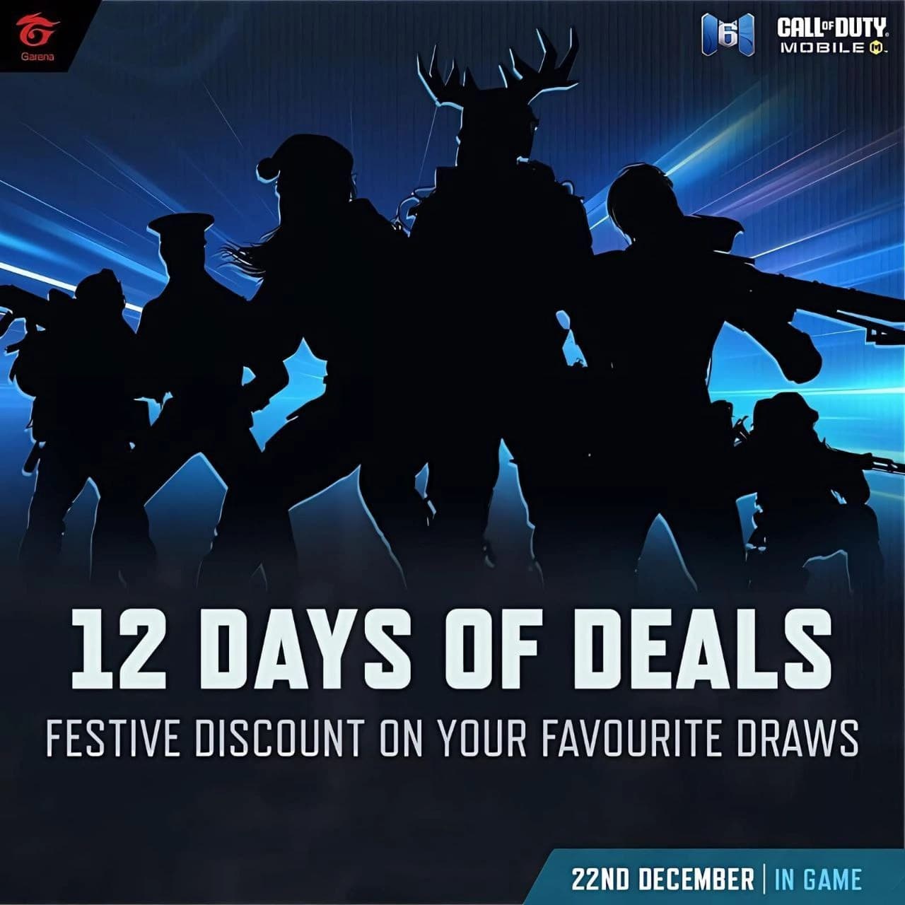 شروع تخفیف ۱۲ روزه کریسمس کالاف موبایل | بازگشت اسکینها و آیتمهای لجندری