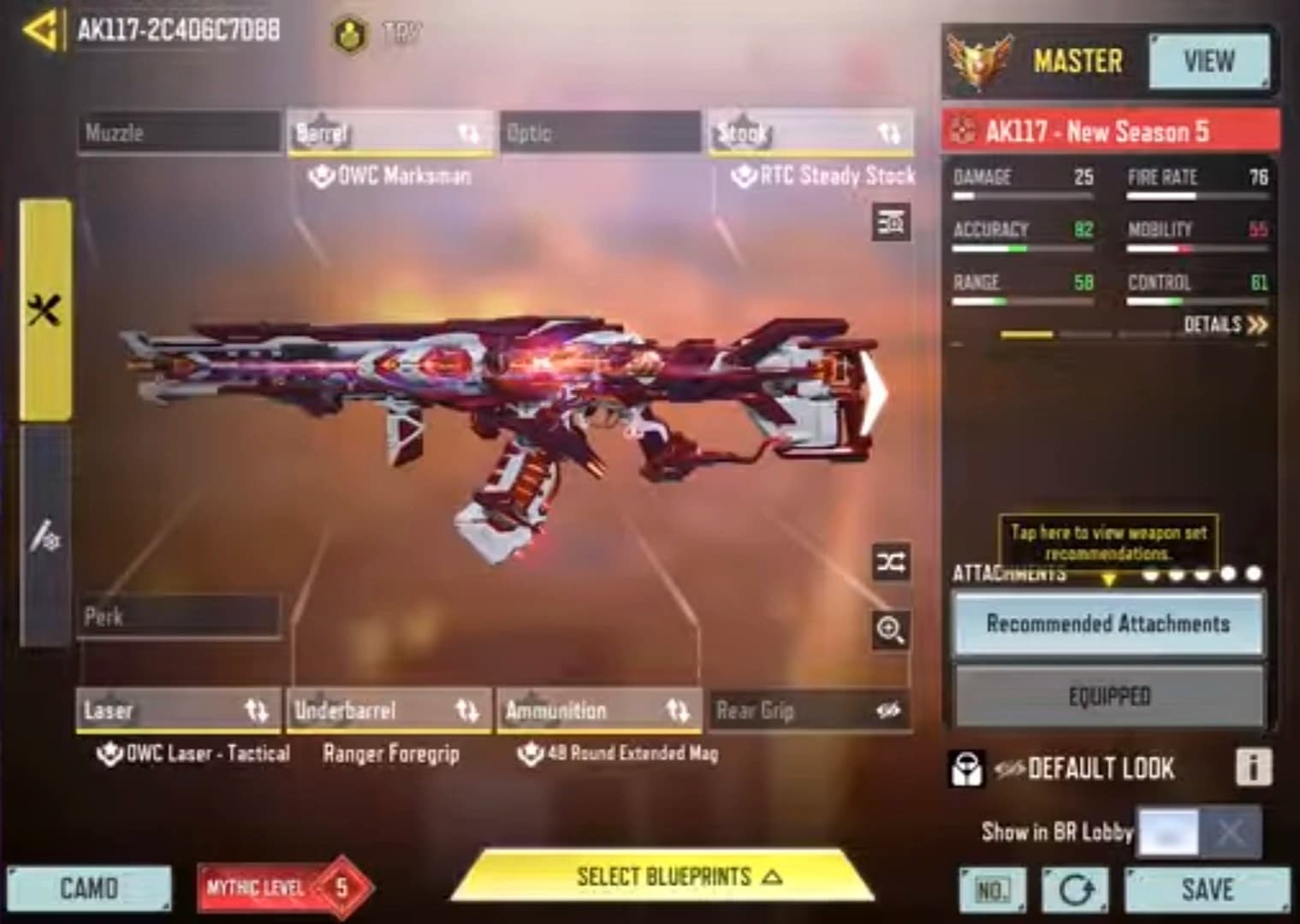 بهترین اتچمنت AK117 برای مولتیپلیر (Meta Loadout)