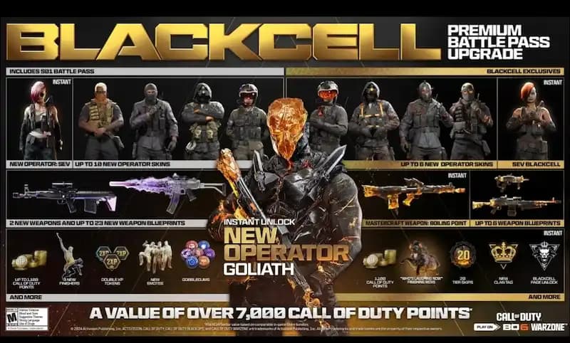 شایعه ورود BlackCell به کالاف دیوتی موبایل در رویداد COD NEXT