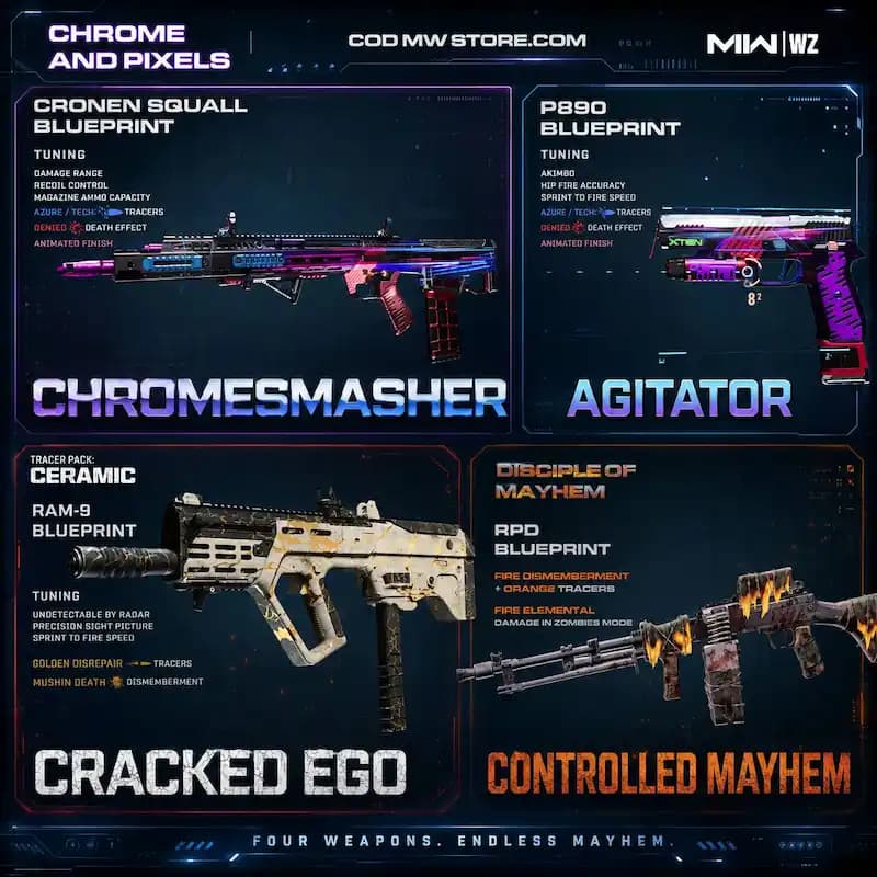احتمال حضور بلوپرینت اپیک Cronen Squall در بتلپس فصل هفتم ۲۰۲۶ کالاف دیوتی موبایل