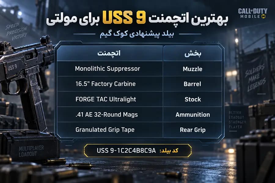 بهترین اتچمنت USS 9 برای مولتی